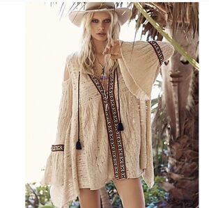 - Free People Bohemian Gypsy Hippie Tunic